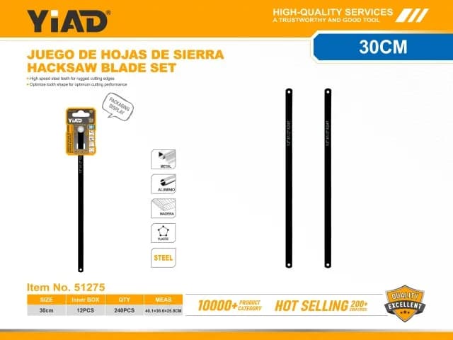 Pila za metal sječivo set 51275