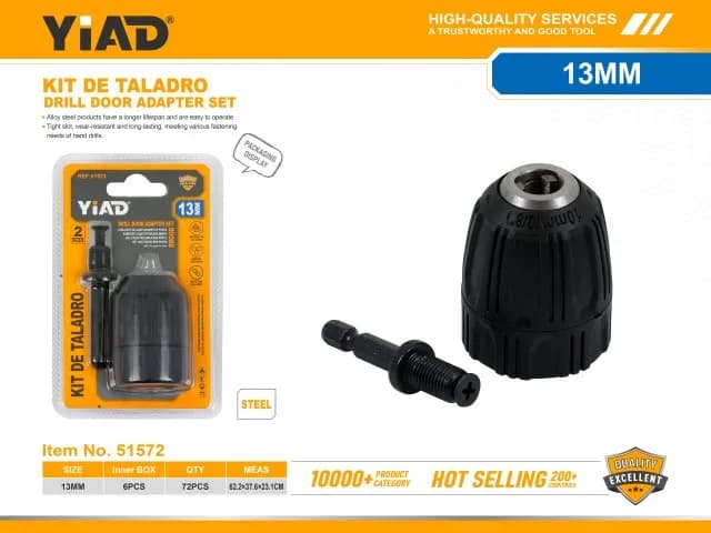 Burgija vrata ADAPTER set 51572