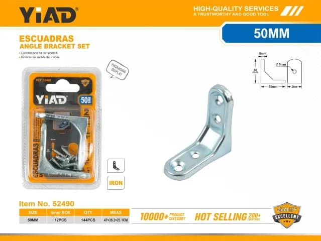 Set ugaonih nosača 52490