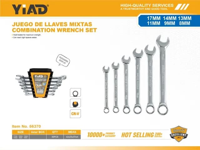 Kombinovani ključ set 56370