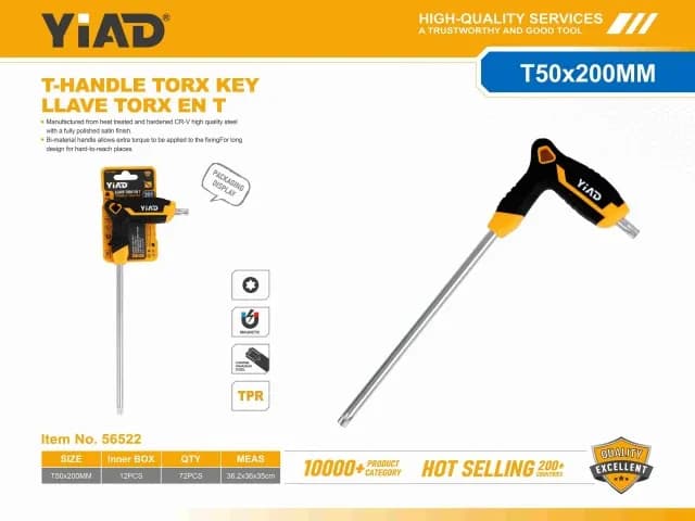 Torx ključ sa T-ručkom 56522