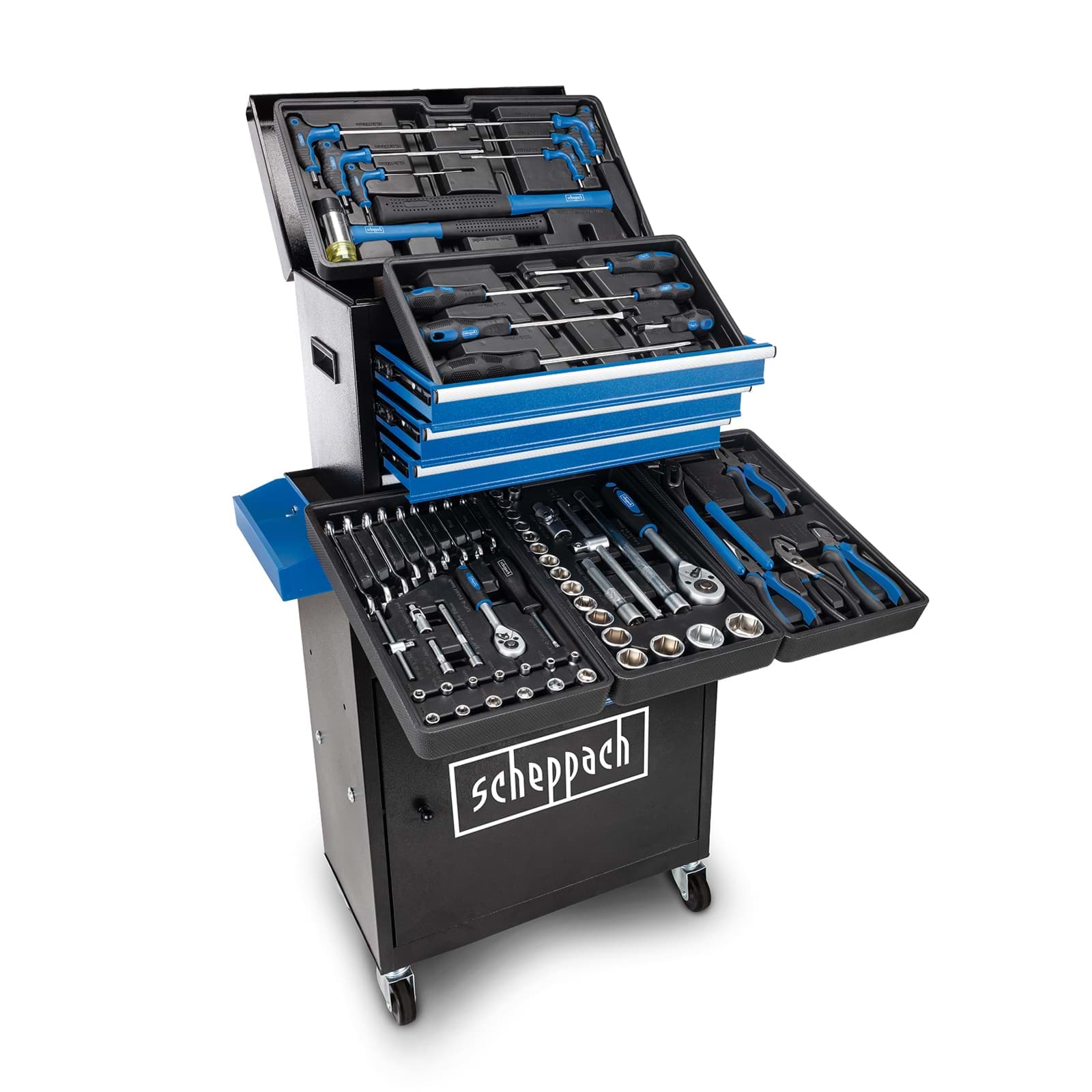 Scheppach SET kolica za alat sa 70 komada pribora TW1200
