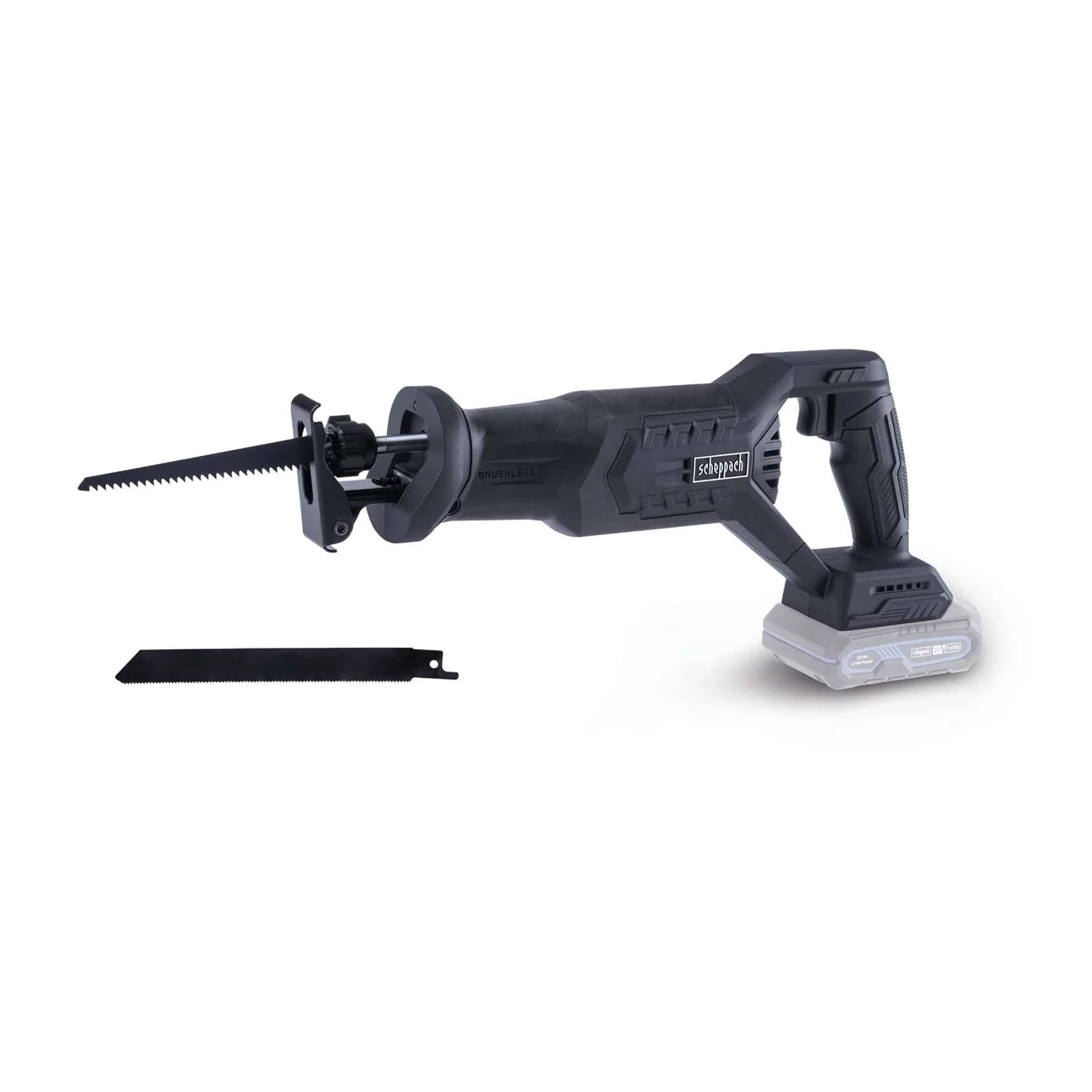 Scheppach aku recipročna pila lisičji rep Brushless IXES BC-SAS250BE-X – Solo