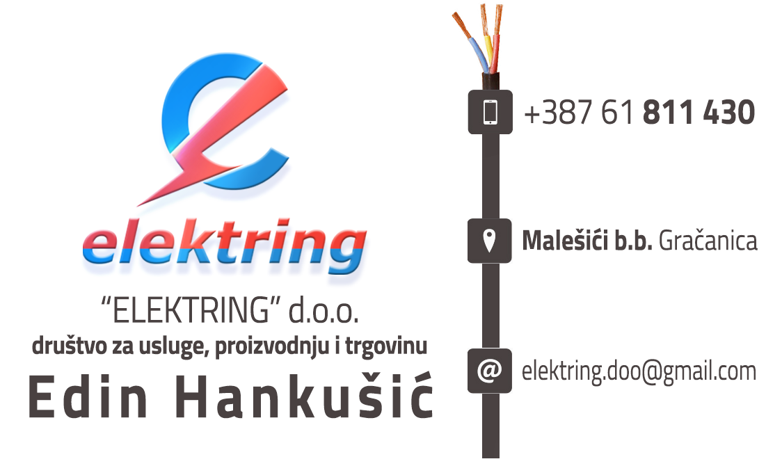 Elektring vizit karta